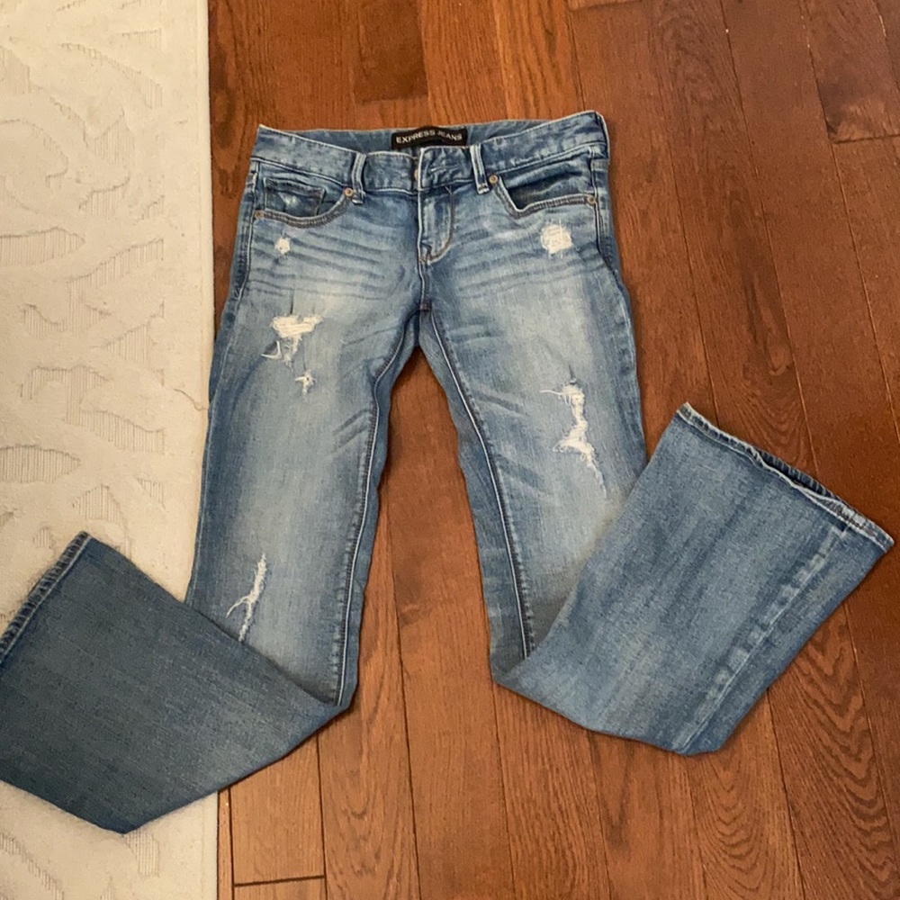 Slim flare Express jeans